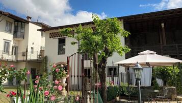 Fassade der Unterkunft