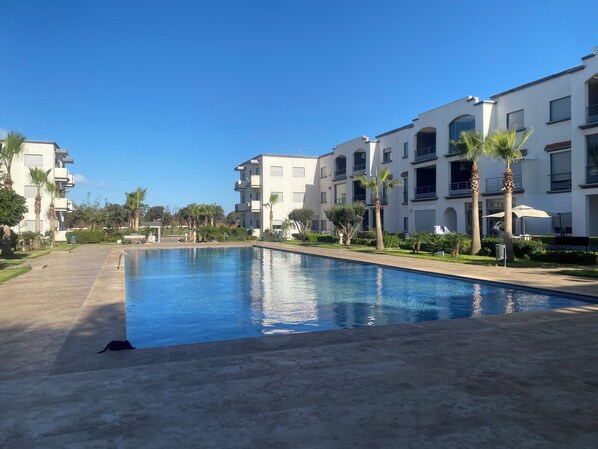 Pool - Enjoy family-friendly accommodation Apartment rental (Elmansoria)