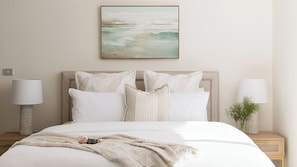 5 habitaciones, tabla de planchar con plancha, wifi y ropa de cama