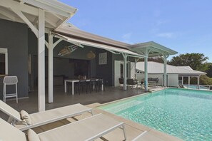 Pool - Villa with pool and sea view - MQDI97 (Le Diamant)