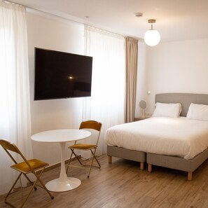 1 dormitori, roba de llit d'alta qualitat i minibar 