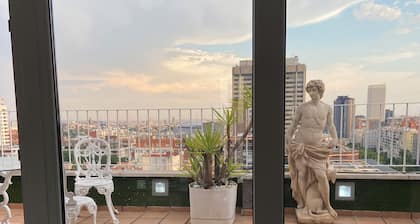 Luxury Penthouse in Madrid.s Sky