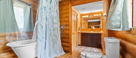 Shower, towels