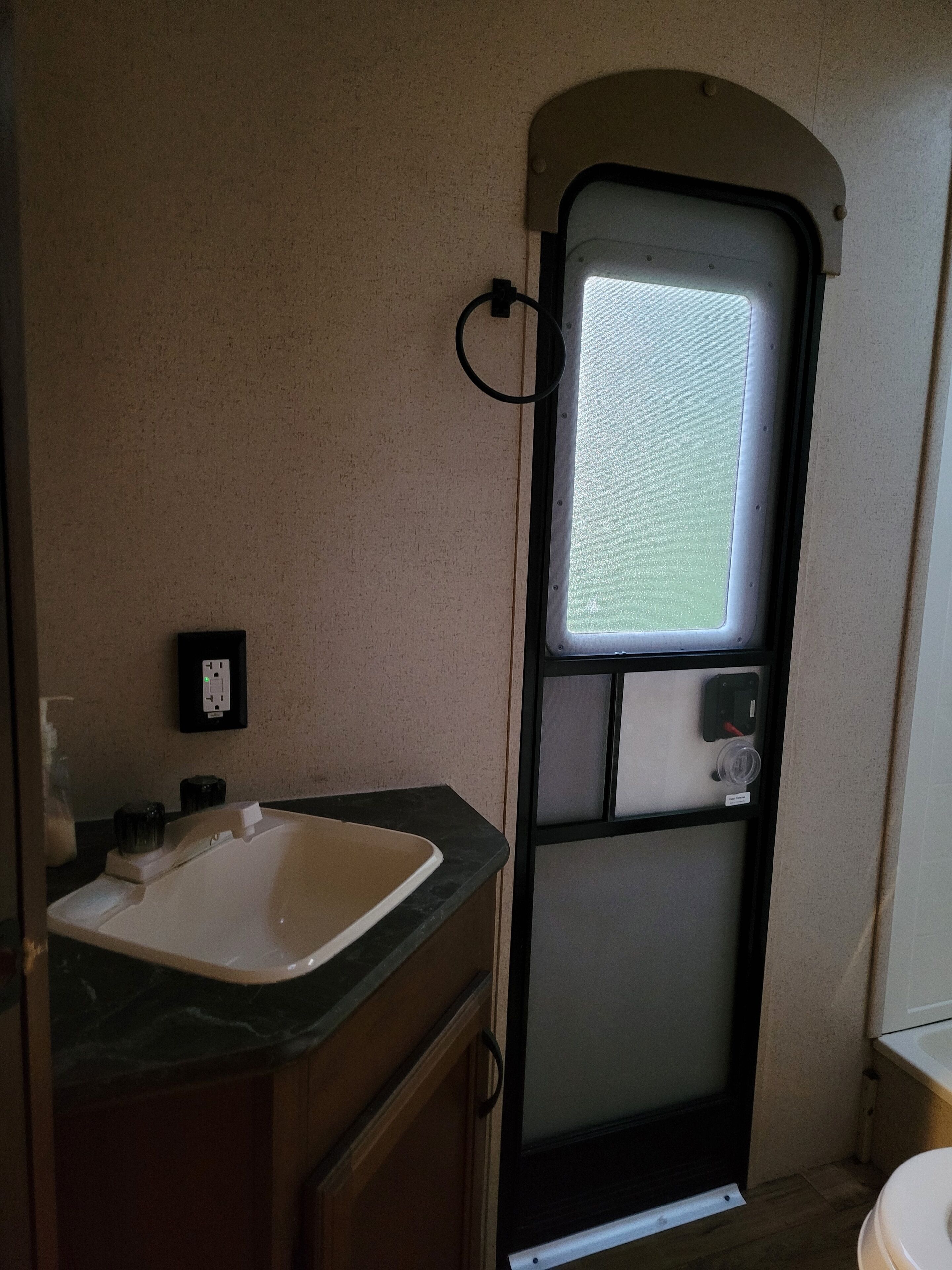 Towels, soap, toilet paper