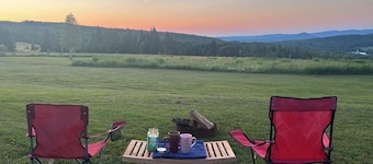 Peaceful camp with breathtaking views