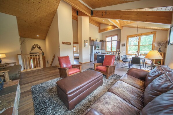 TV connectée, cheminée