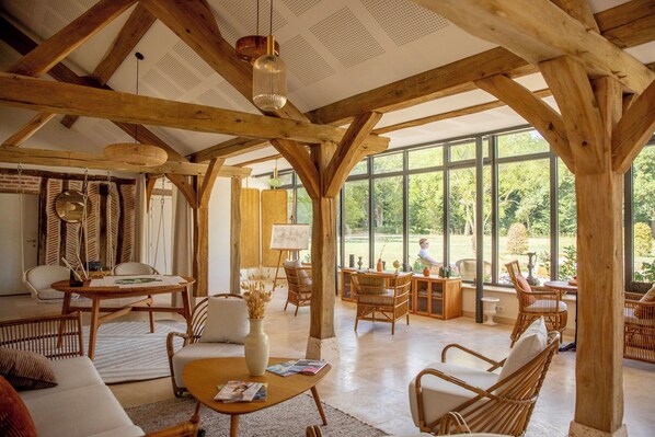 Lobby lounge - Les Hayes en Sologne (Fontaines-en-Sologne)