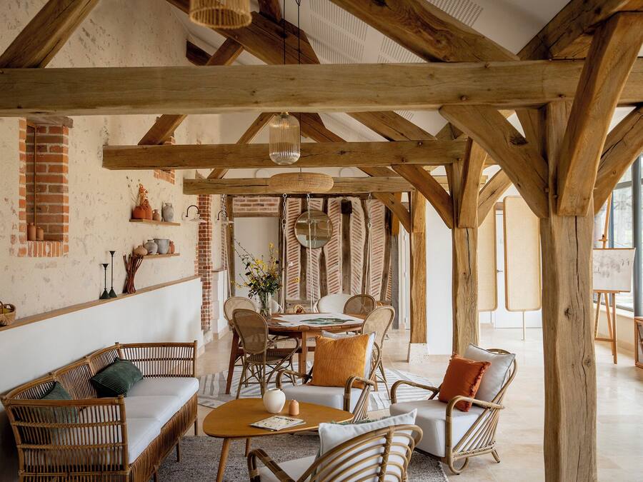 Sitzecke in der Lobby