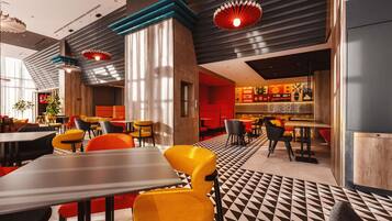 Café da manhã com buffet diário (GEL 41 por pessoa)