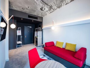 Chambre Premium, 1 grand lit et 1 canapé-lit (Premium)