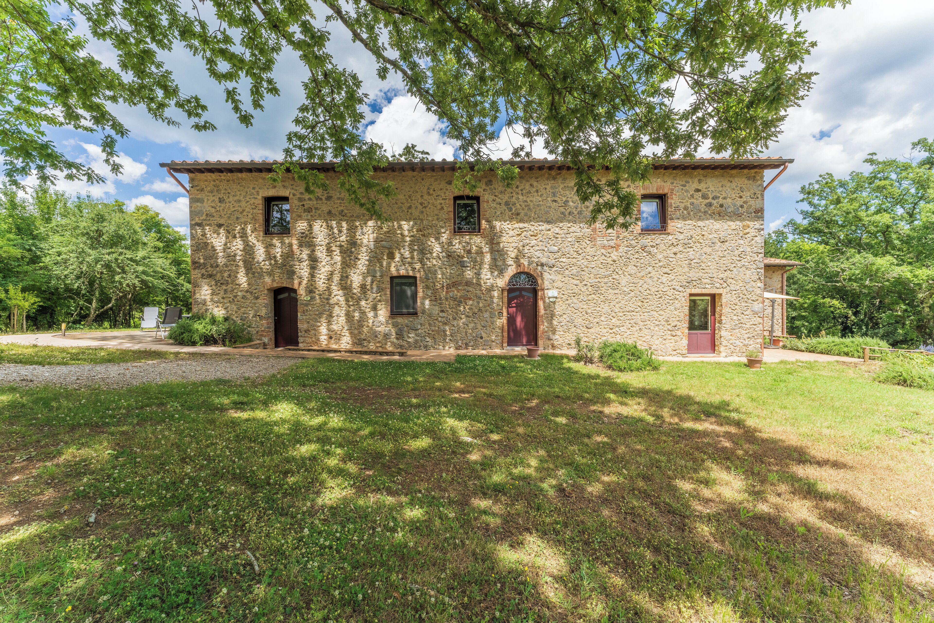 Voorkant van accommodatie