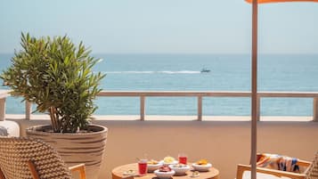 Suite Premier, front mer | Terrasse/Patio