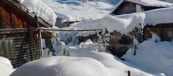 Holzhaus Besler in Hinterstein Self-catering house in the Allgäu Alps