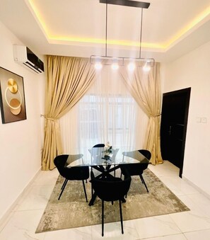 Deluxe Apartment, City View | In-room dining - L'Rina Apartments  (Lekki)