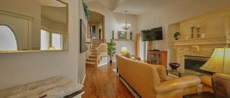 Smart-TV, Kamin, Videospiele, DVD-Player