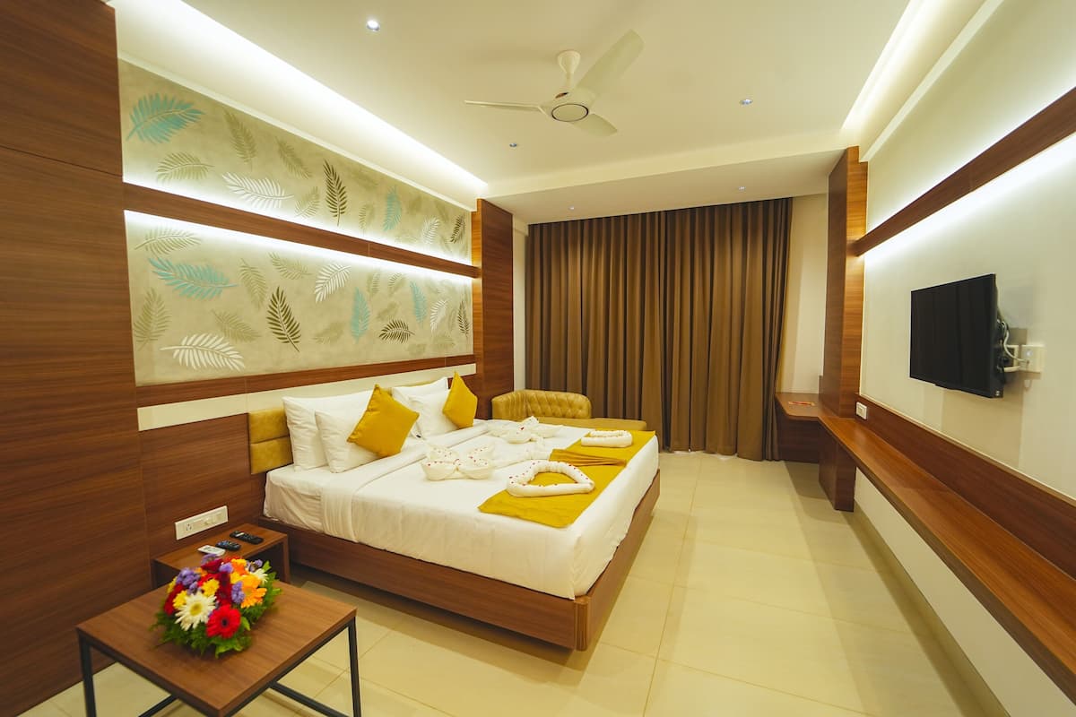 行政套房, 城市景 | 房內夾萬、隔音、熨斗/熨衫板、免費 Wi-Fi