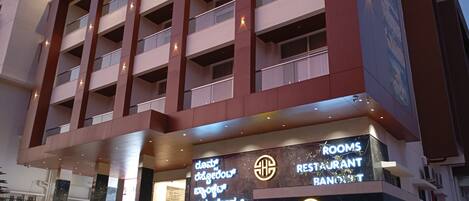 Fassade der Unterkunft