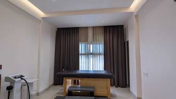 Sauna, steam room, body treatments, mud baths, hydrotherapy