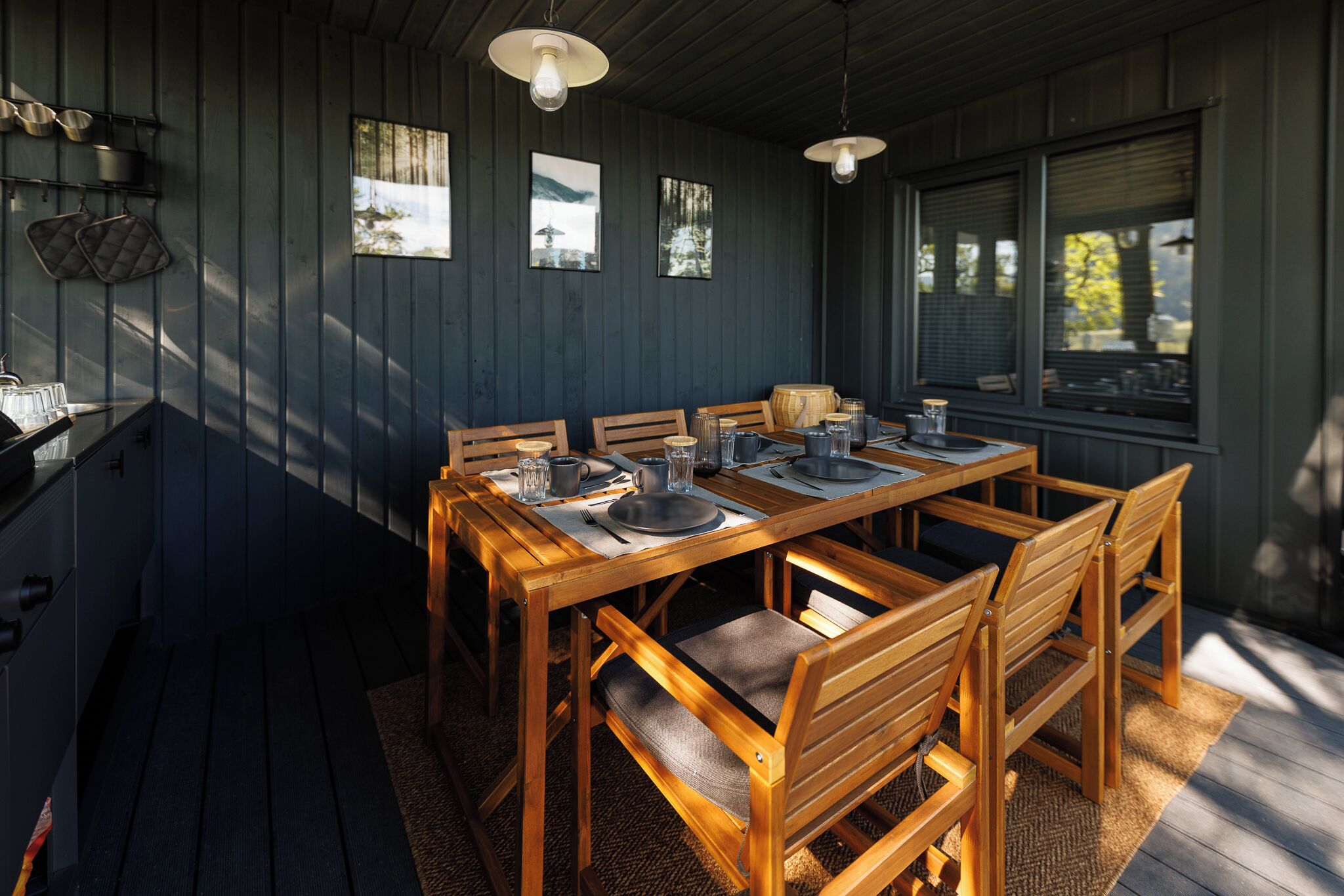 Aire de pique-nique/barbecue