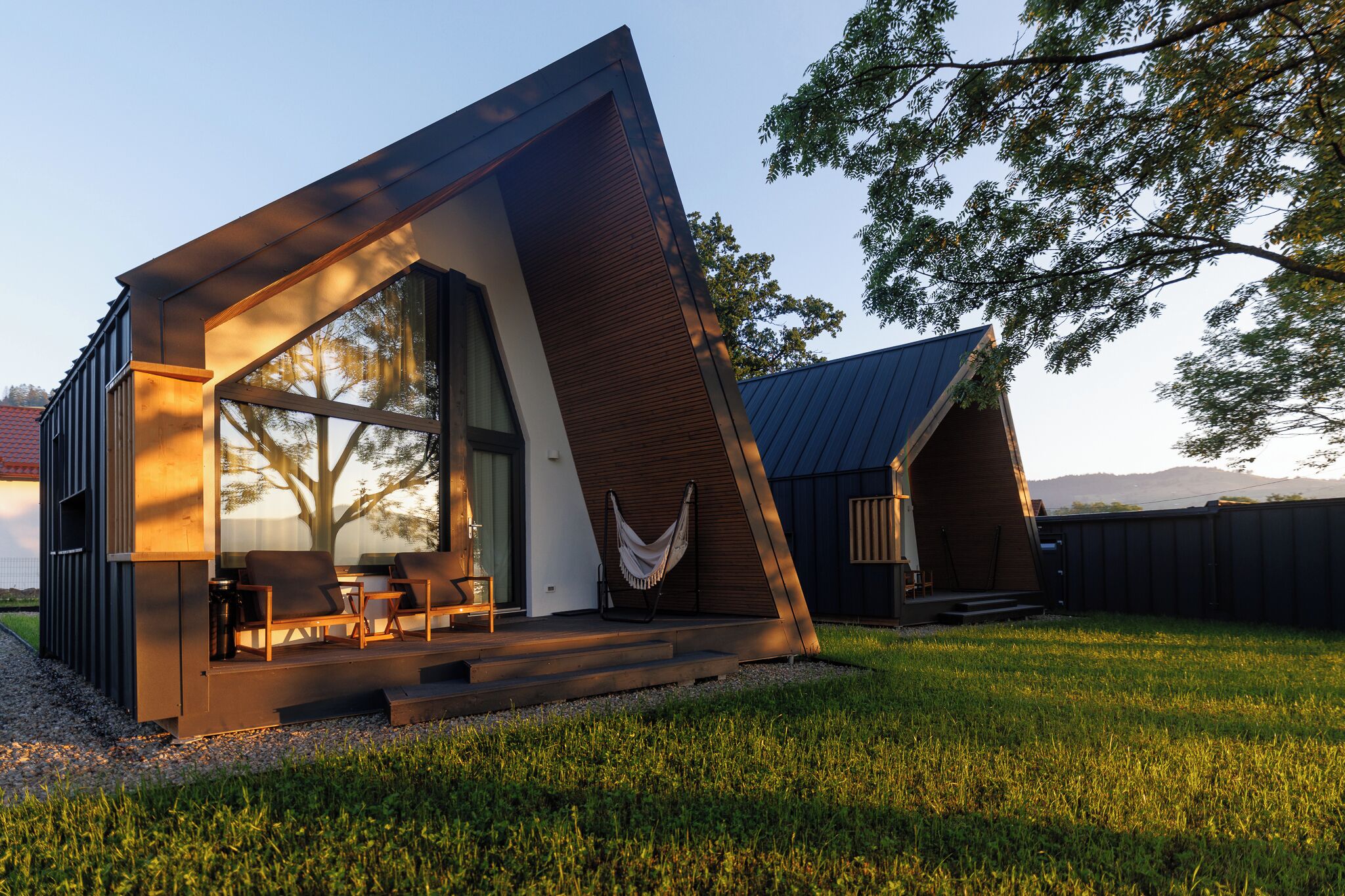 Façade de l’hébergement