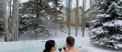 Idromassaggio all'aperto