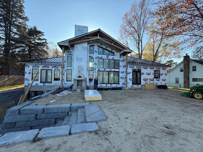 New Build Lake House on Lake Huron