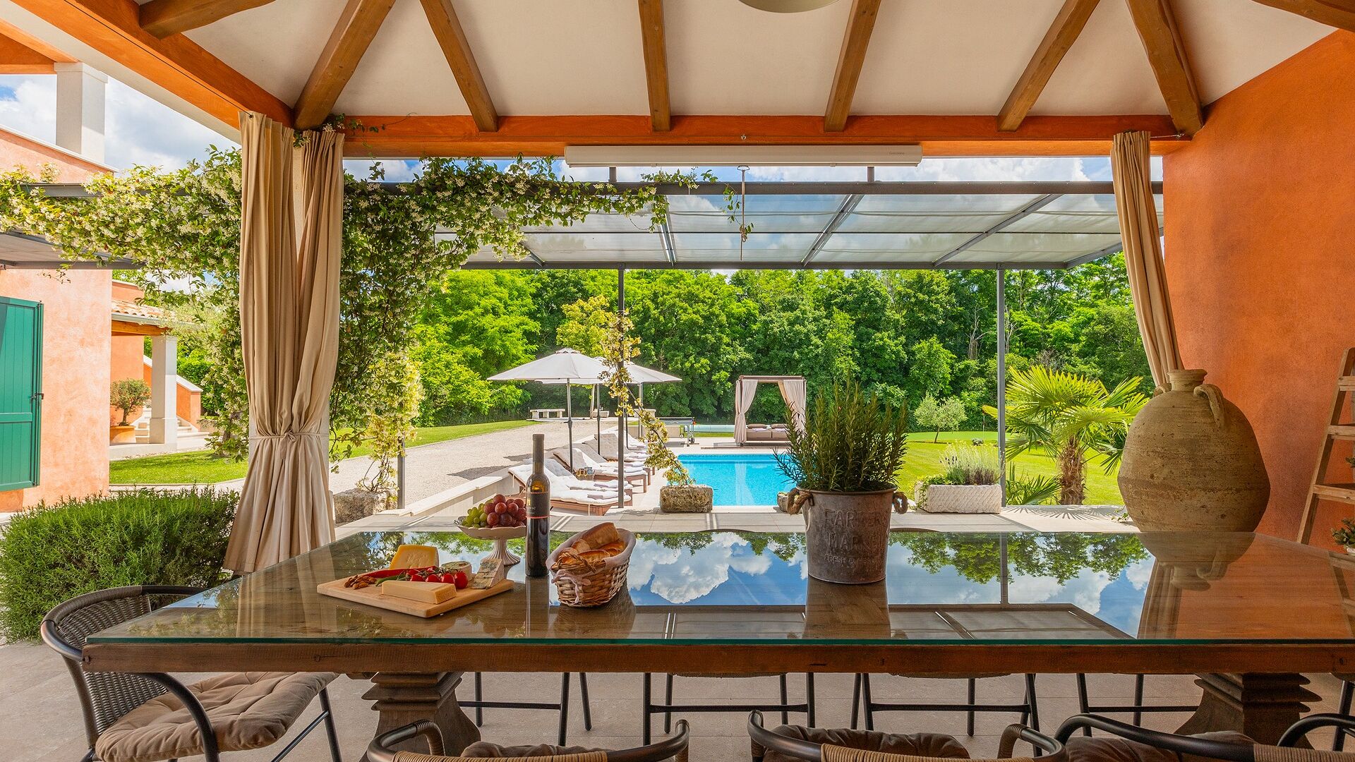 Restaurante al aire libre