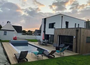 Pool - Seaside villa PMR standard Portsall (Ploudalmézeau)
