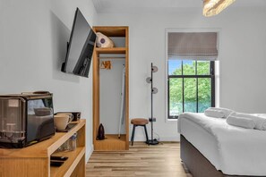 1 makuuhuone, silitysrauta/-lauta, ilmainen Wi-Fi, vuodevaatteet