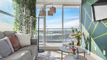 Apartemen, akses difabel | 2 kamar tidur dan internet