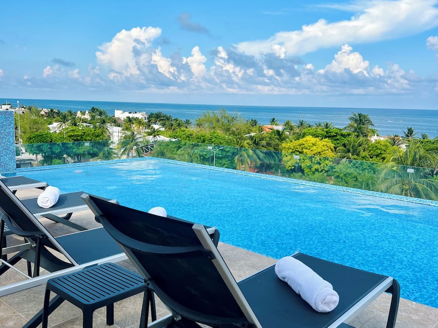 Vista dalla struttura