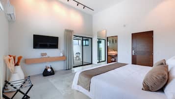 Premium bedding, down duvets, minibar, in-room safe