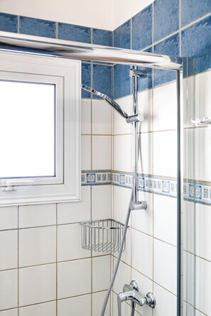 Shower, hair dryer