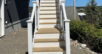 New 2-bed apartment with Panoramic Views of Downtown Lubec and Campobello Island