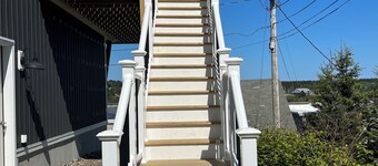 New 2-bed apartment with Panoramic Views of Downtown Lubec and Campobello Island