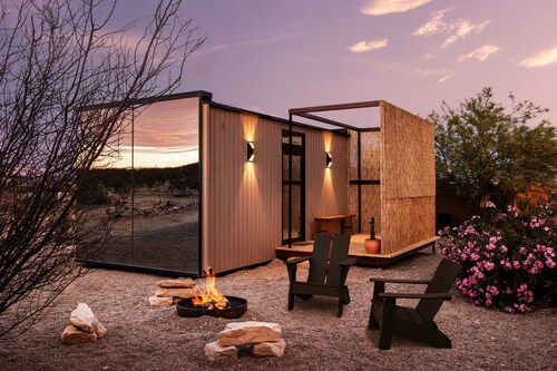 Ghost House — Big Bend's First Mirror Cabin