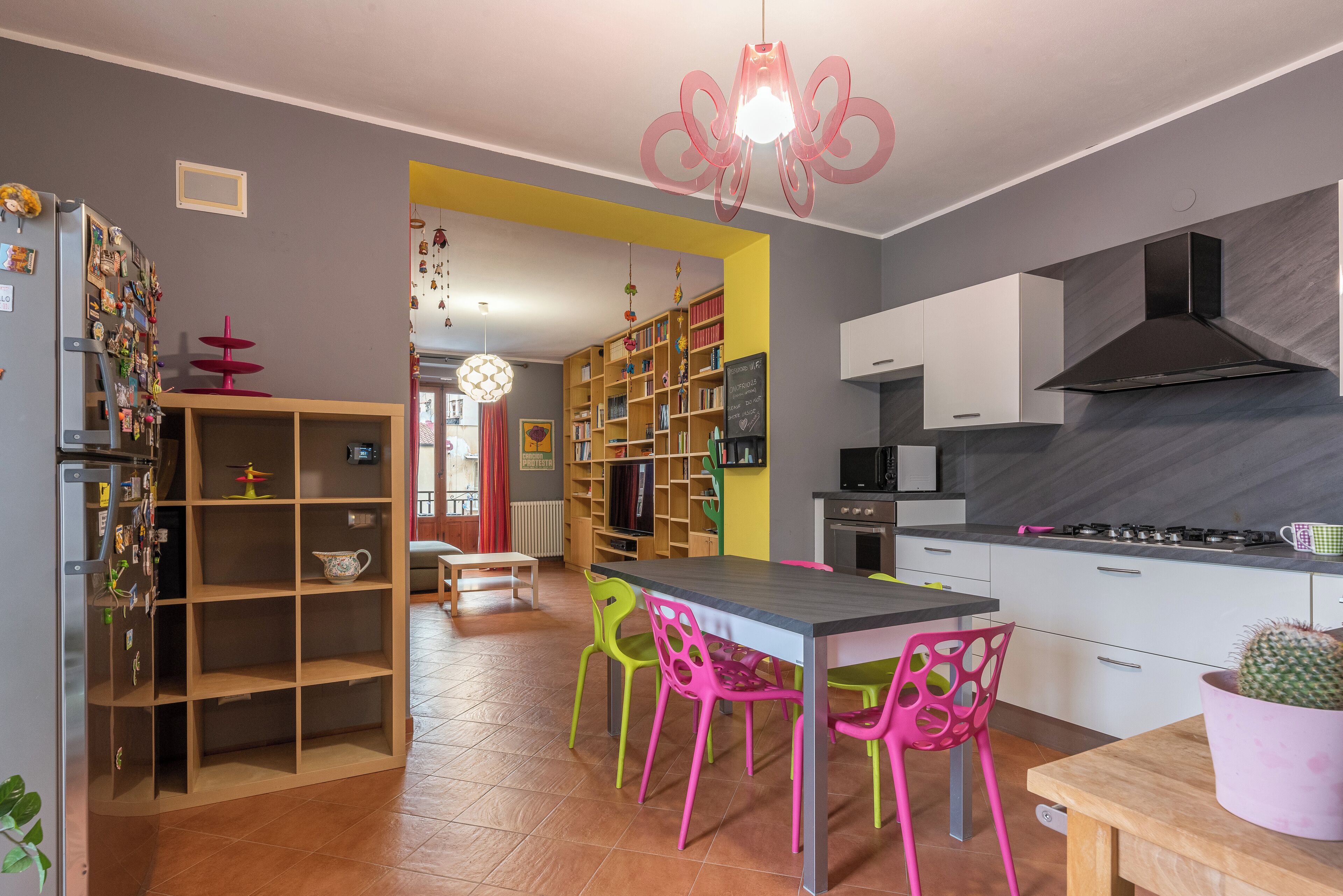 Apartment | Private kitchen | Fridge, microwave, oven, stovetop