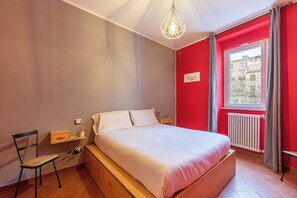 Huoneisto | 2 makuuhuonetta, silitysrauta/-lauta, vauvansängyt, ilmainen Wi-Fi