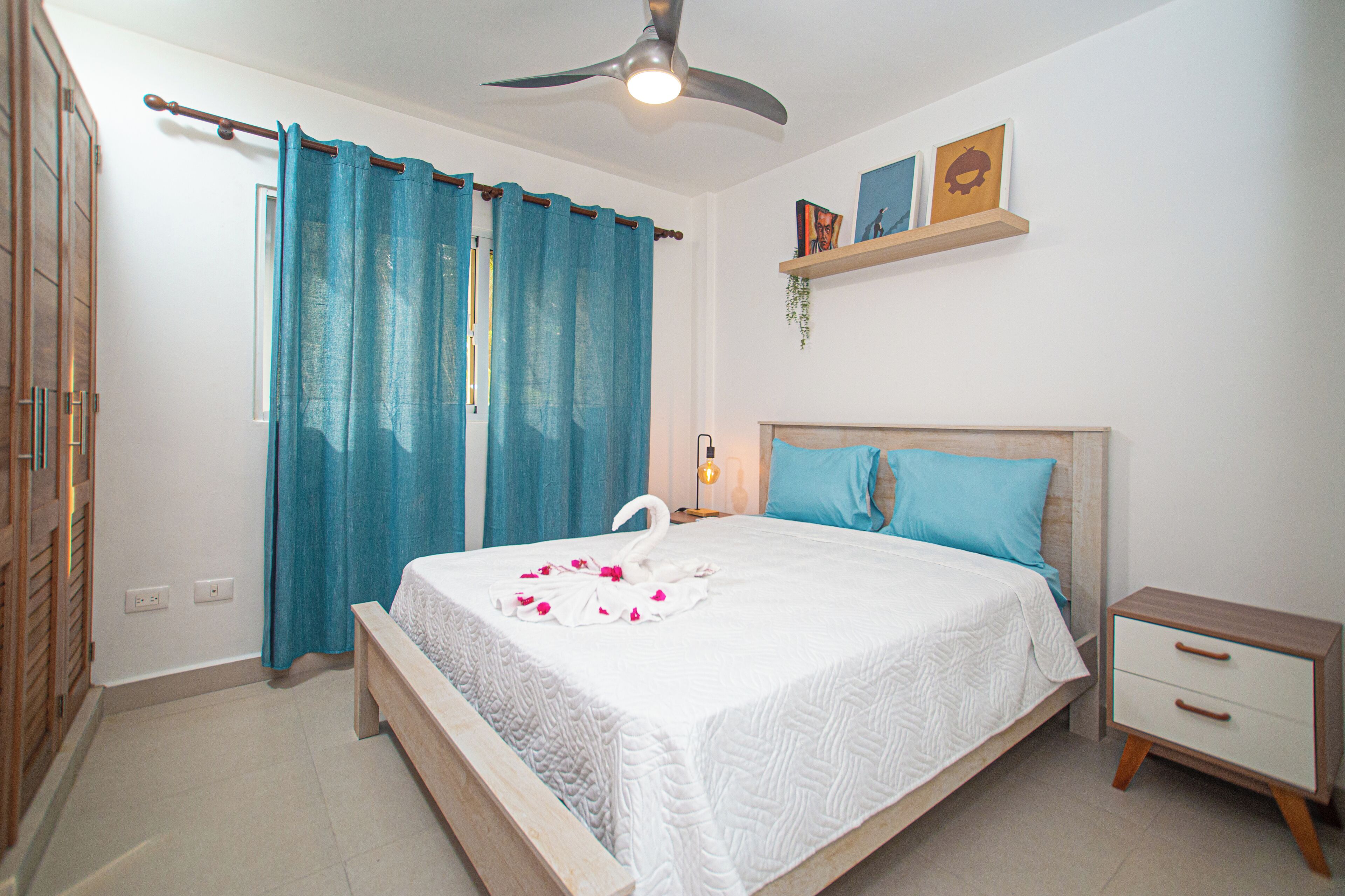 Superior Apartment, Beach View | 1 bedroom, in-room safe, blackout curtains, iron/ironing board
