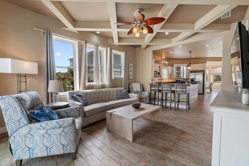 Pisces Rising | Oceanview Home with Pool & Hot Tub | Cupola | Balconies