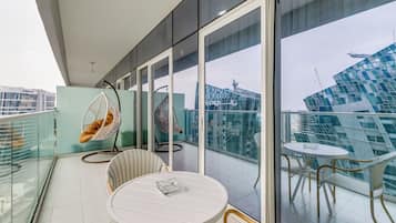 Appartement Deluxe, 1 chambre, balcon, vue lac | Balcon