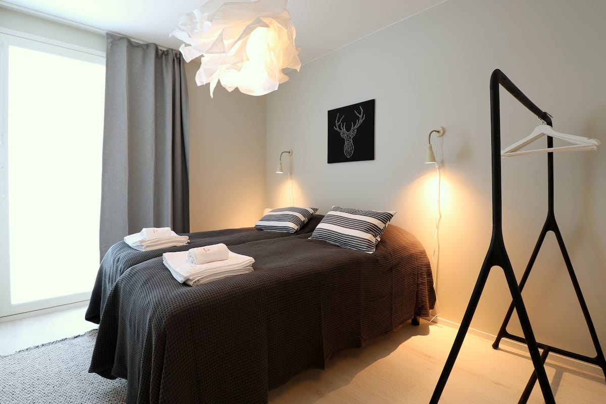 Departamento clásico | 2 habitaciones, tabla de planchar con plancha y wifi gratis