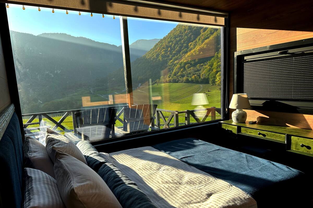 1 habitación, sábanas de algodón egipcio y ropa de cama de alta calidad 