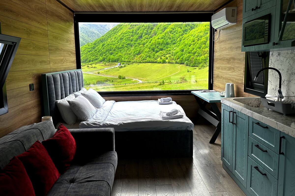 1 habitación, sábanas de algodón egipcio y ropa de cama de alta calidad 