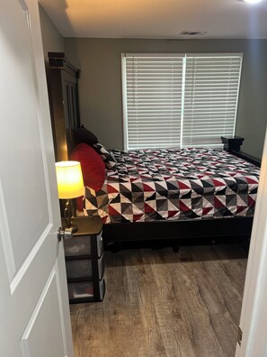 2 bedrooms, bed sheets