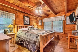 2 slaapkamers, een bureau, gratis wifi, beddengoed