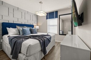 5 Schlafzimmer, Bügeleisen/Bügelbrett, Bettwäsche