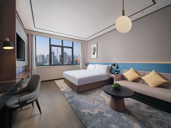 Chambre Supérieure, 1 très grand lit | Coin séjour