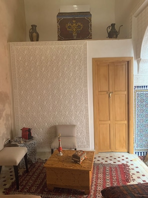 Chambre Lala Fatima | Rúmföt af bestu gerð, rúm með „pillowtop“-dýnum