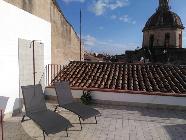 Panoramic Apartment, 1 Bedroom, Terrace | Terrace/patio